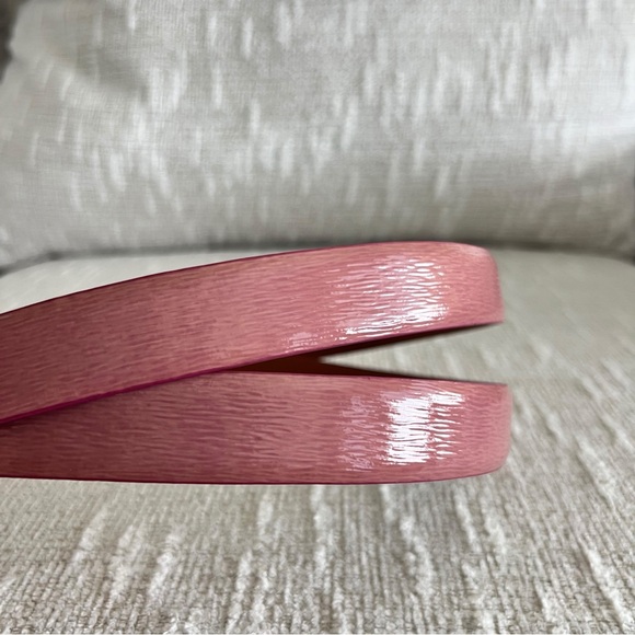 Lauren Ralph Lauren Pink Gloss woman’s belt - Picture 3 of 6